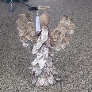 Wooden Pier One Christmas Angel
